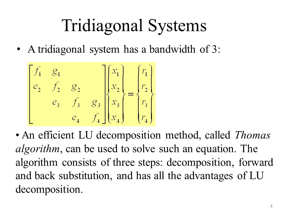 Investing a tridiagonal matrix decomposition emerging markets value investing stocks